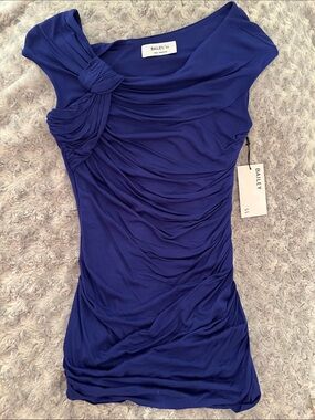 Bailey 44 Cobalt Blue Sleeveless Top Size Small NWT